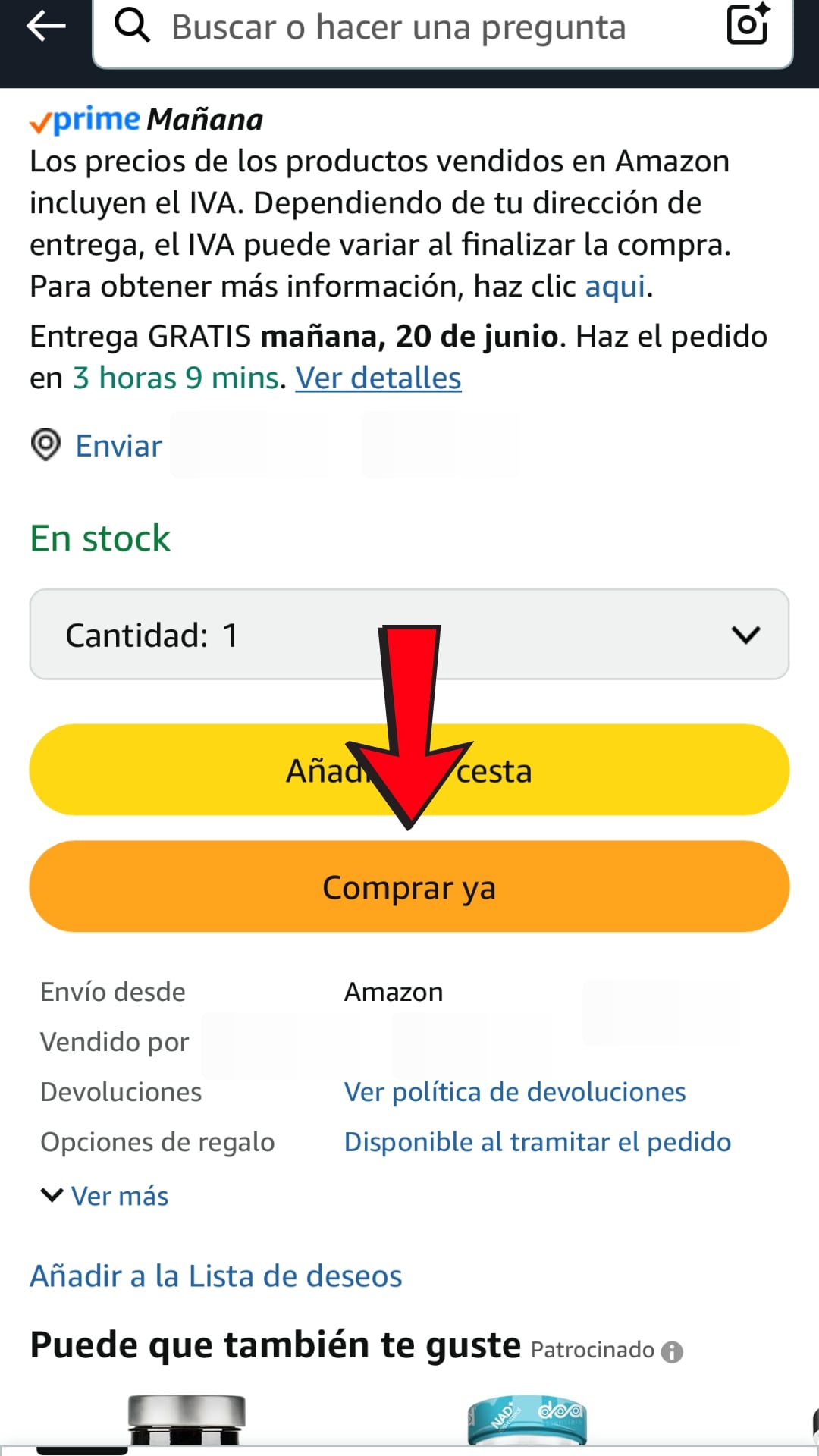 Paso 1 Amazon
