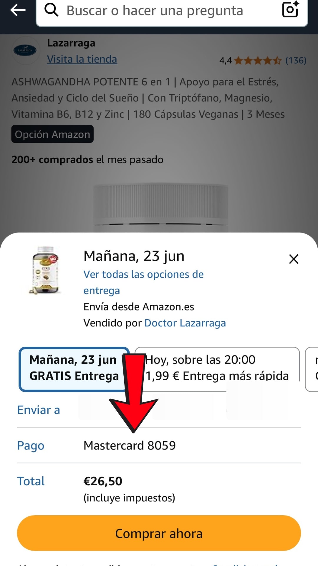 Paso 2 Amazon